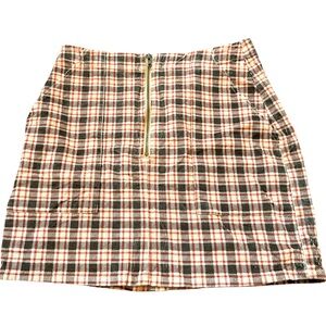 Wild Fable light pink and brown Mini Skirt Casual